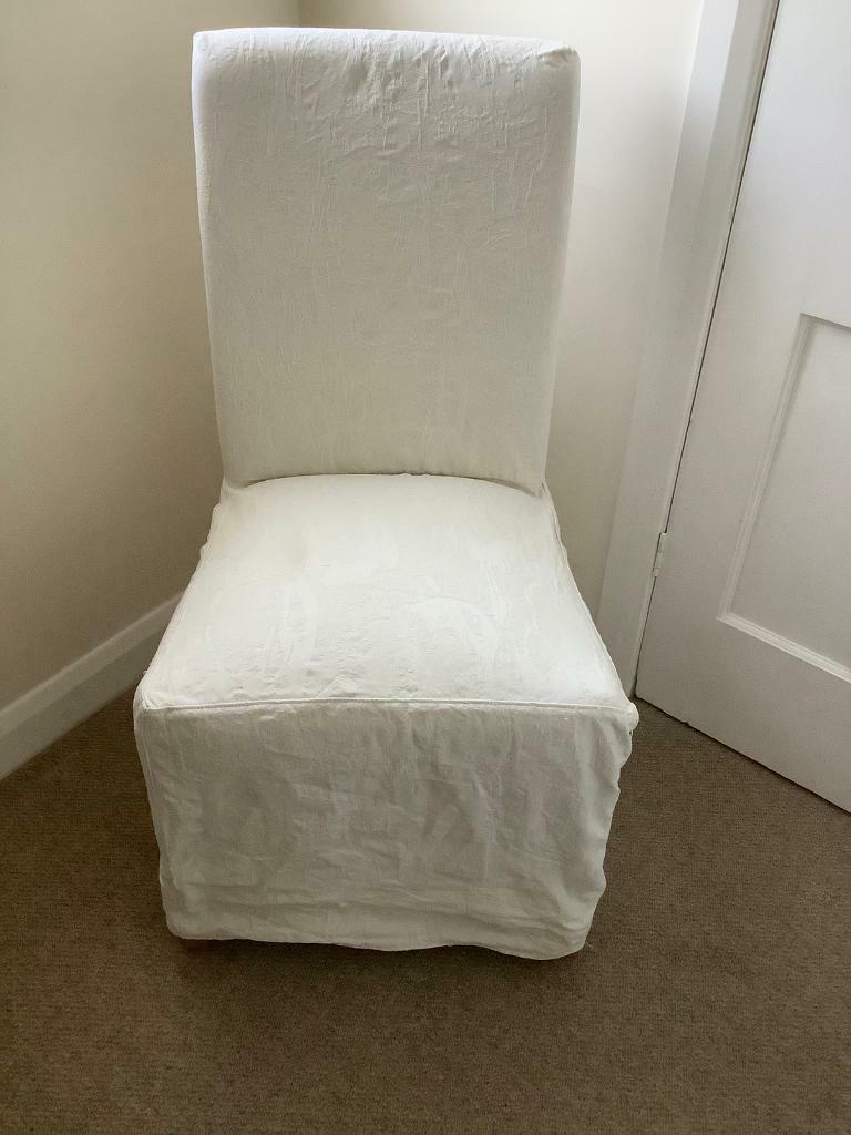 cream comfy chair